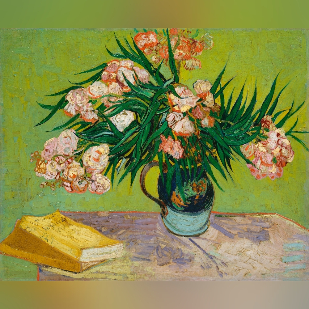 Oleanders (1888) by Vincent Van Gogh. Original Art Print - Picture 1 of 1